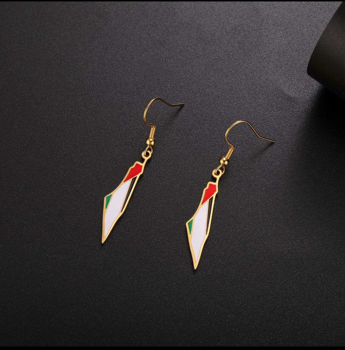 Palestine Earrings Gold/Silver