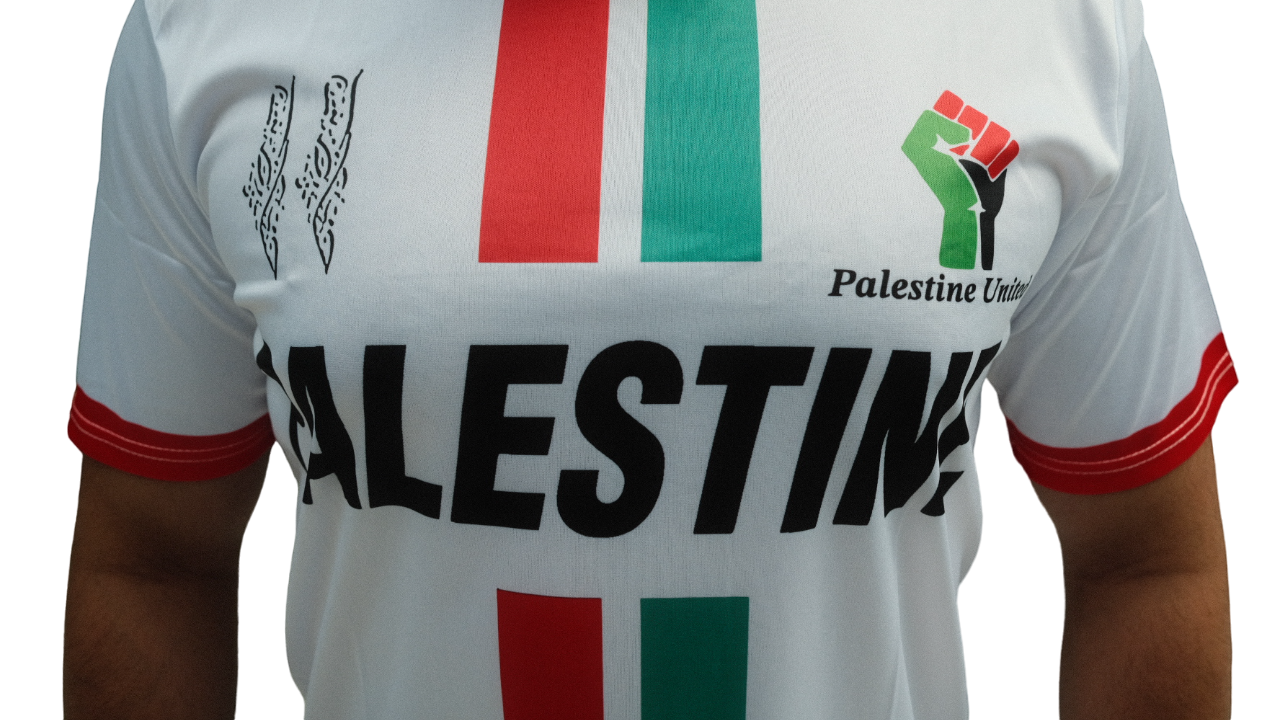 Palestine United Football T-shirt White