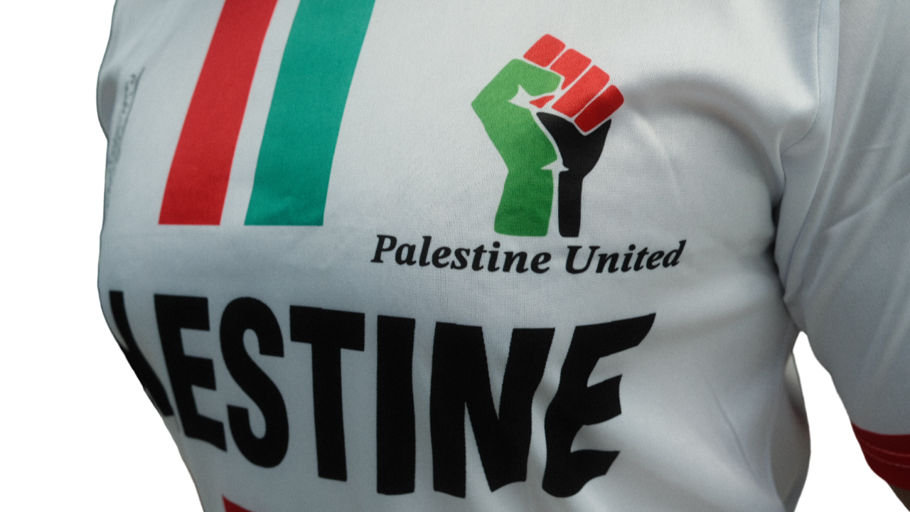 Palestine United Football T-shirt White