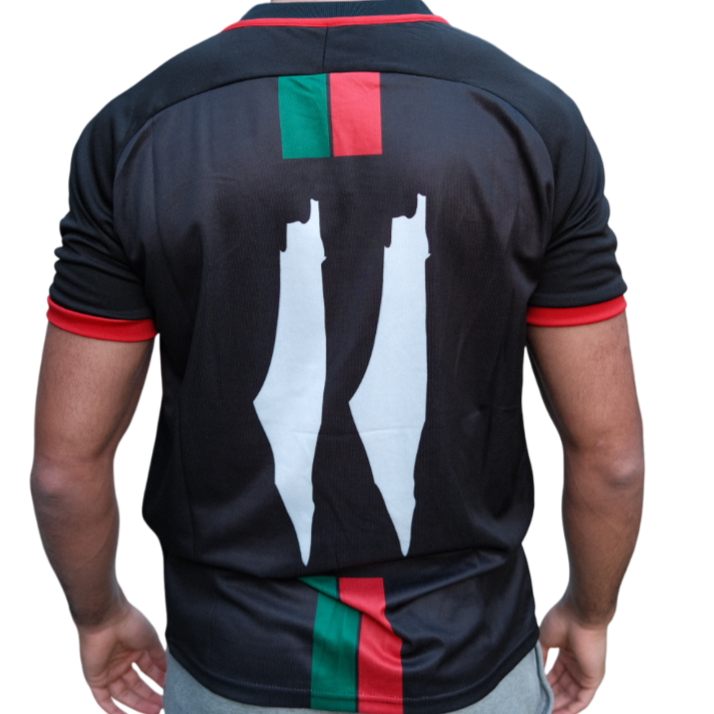 Palestine United Football T-shirt Black