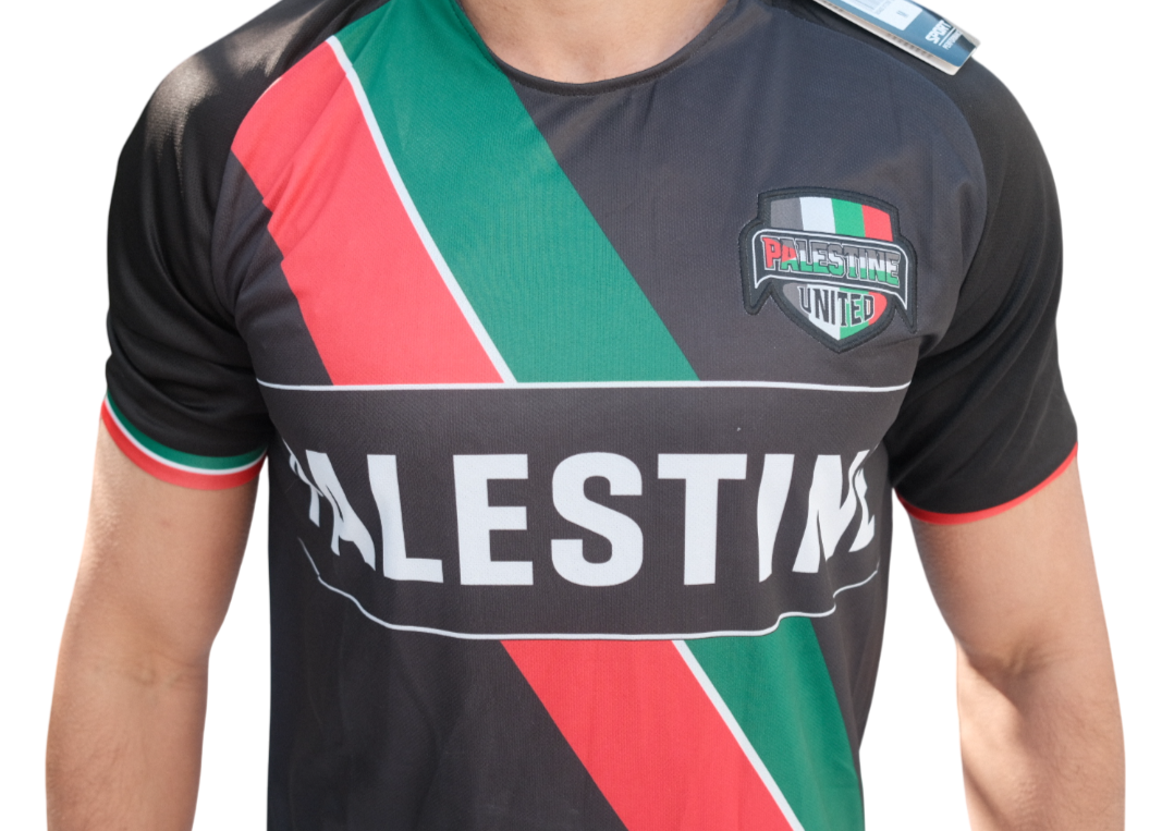 Palestine United T-Shirt United We Stand Black