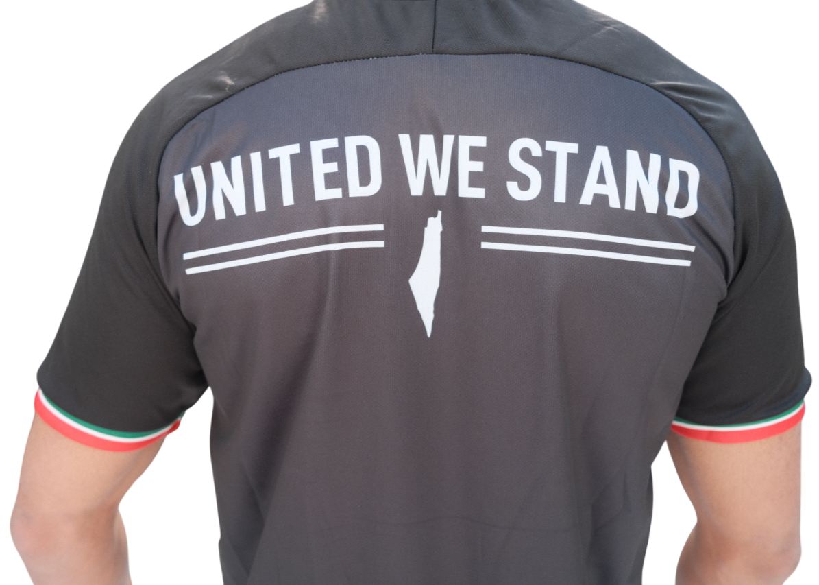 Palestine United T-Shirt United We Stand Black