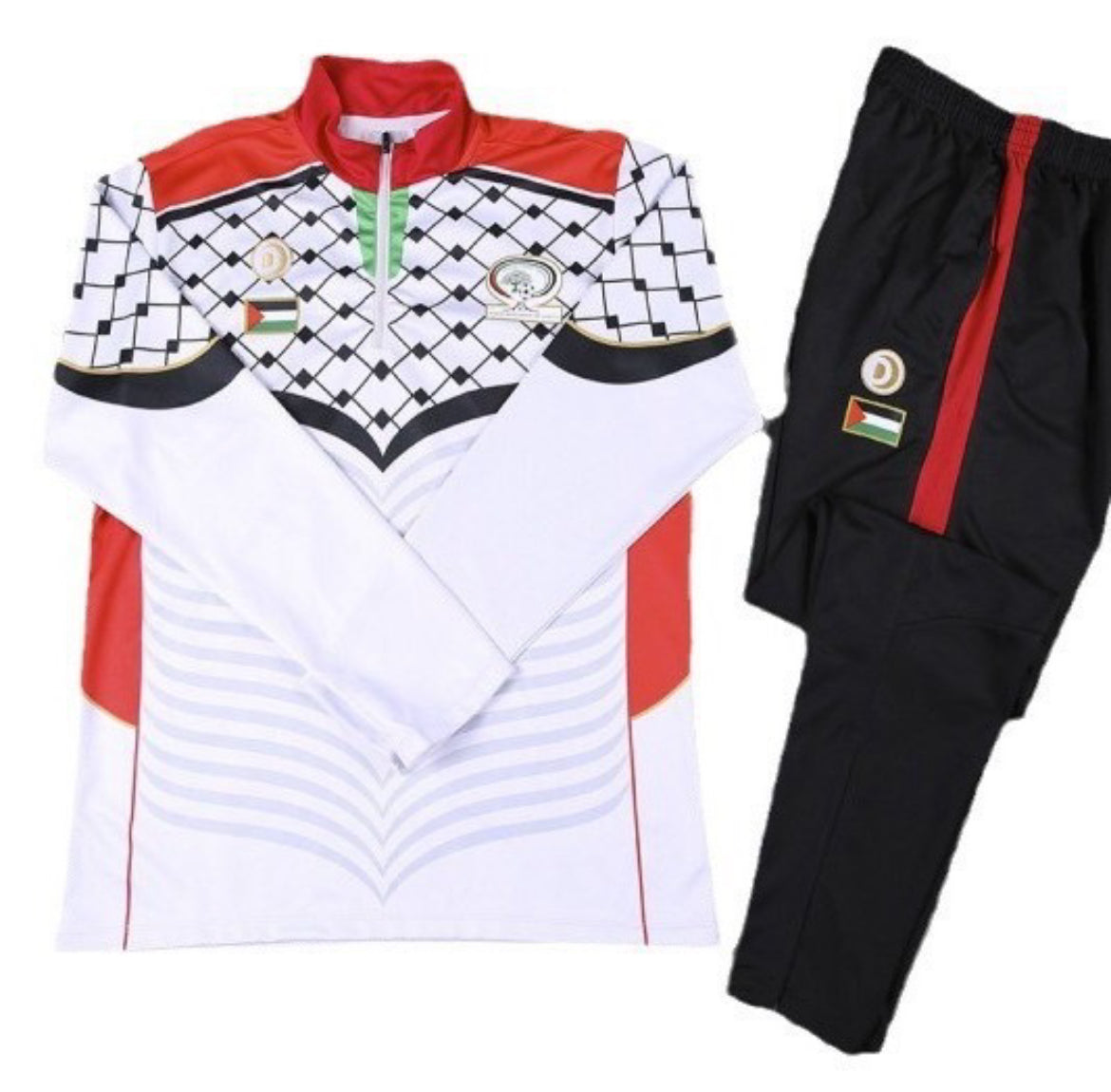 Palestine PFA Training Suit White