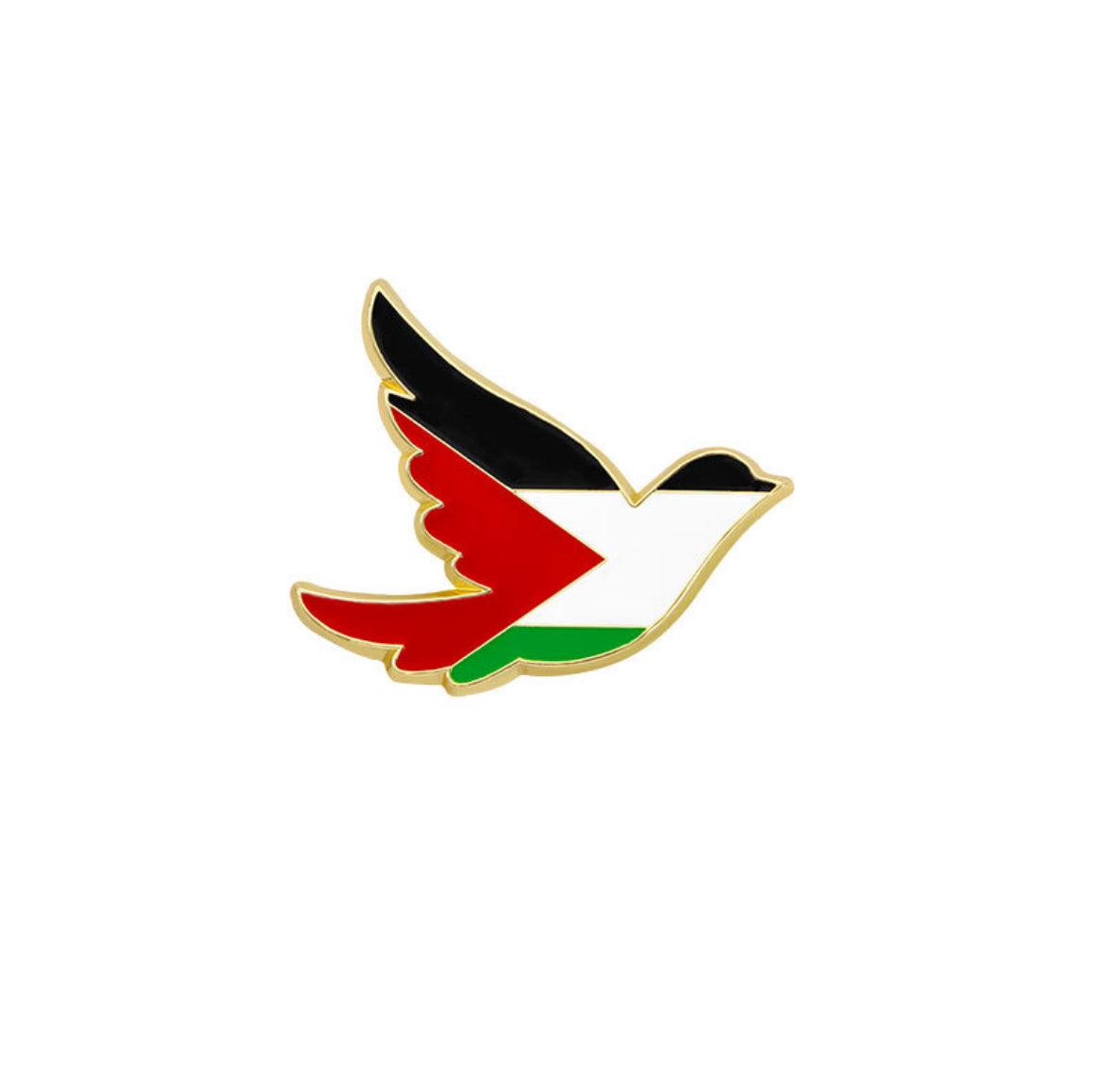 Badge oiseau Palestine