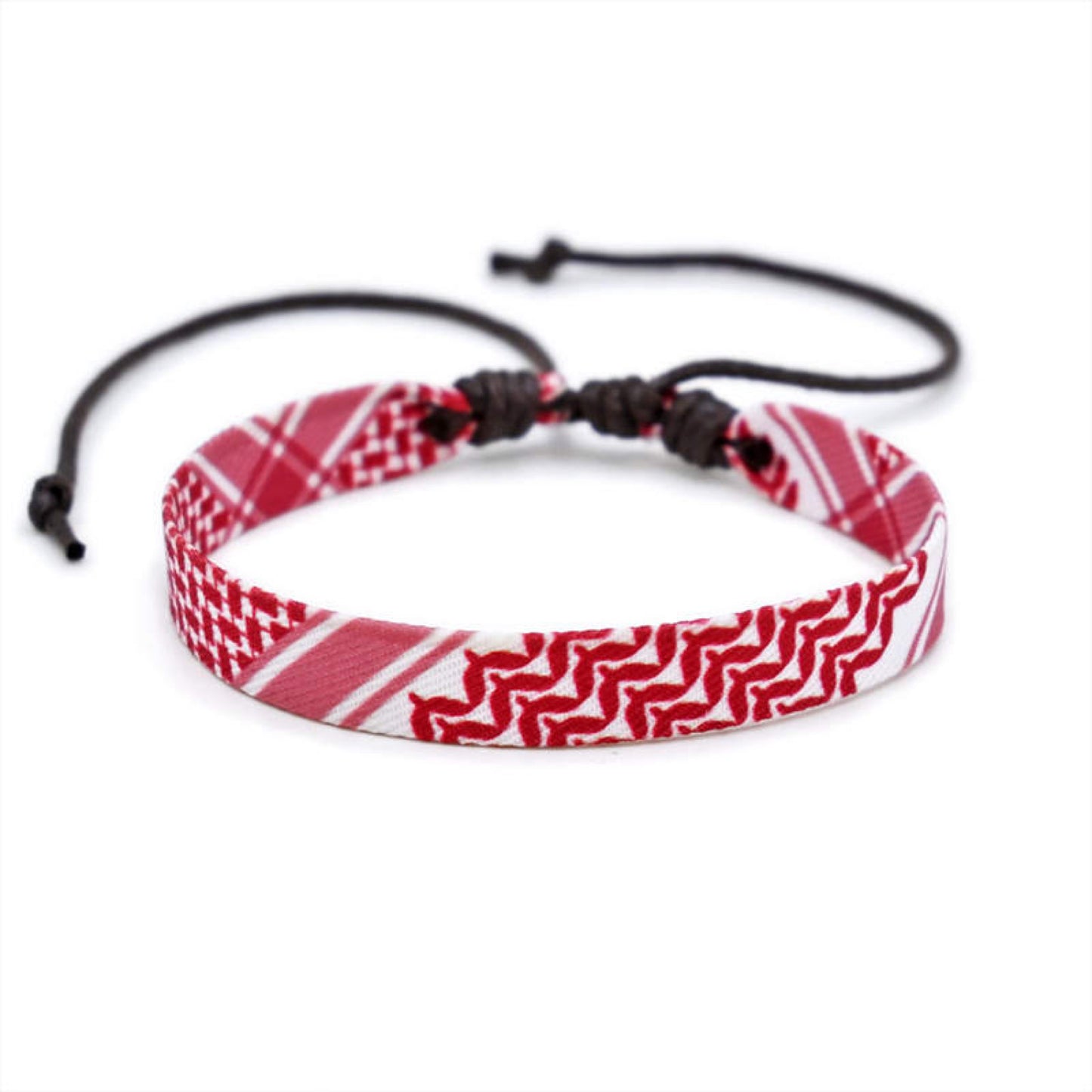 Keffiyeh Bracelet Red/Green/Black