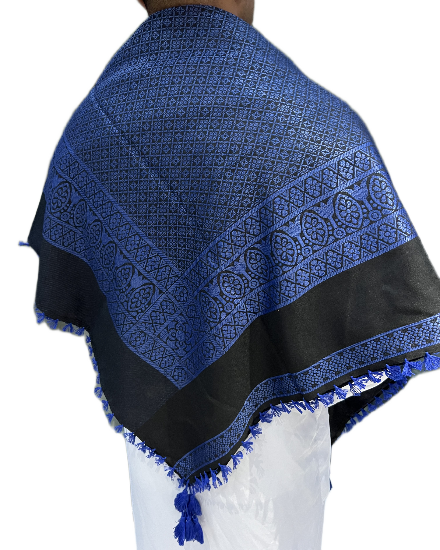 Shemagh Azul Negro