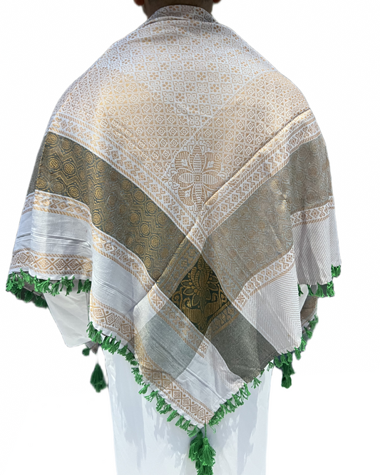 Shemagh Gris Verde