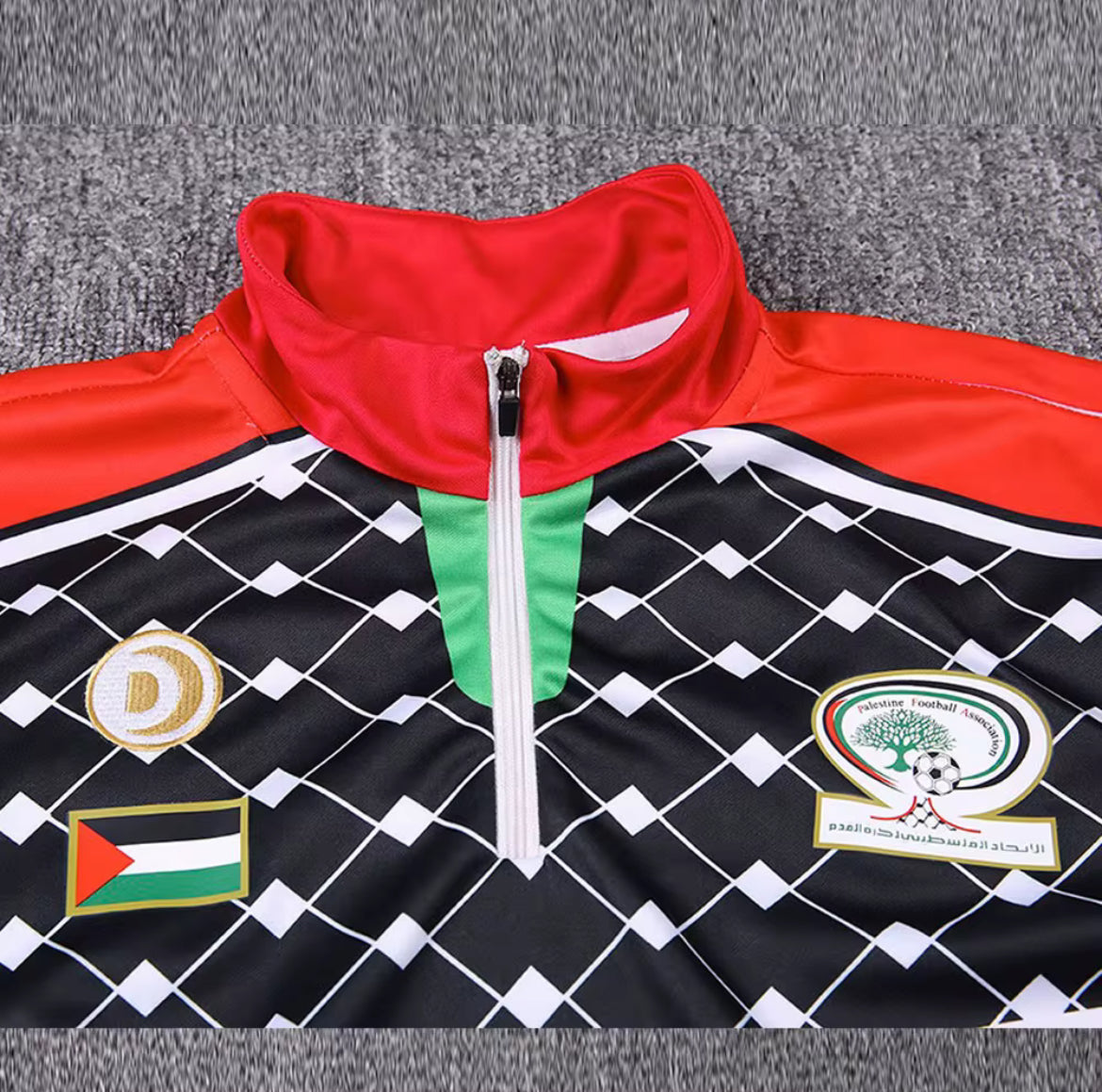 Palestine PFA Training Suit Black