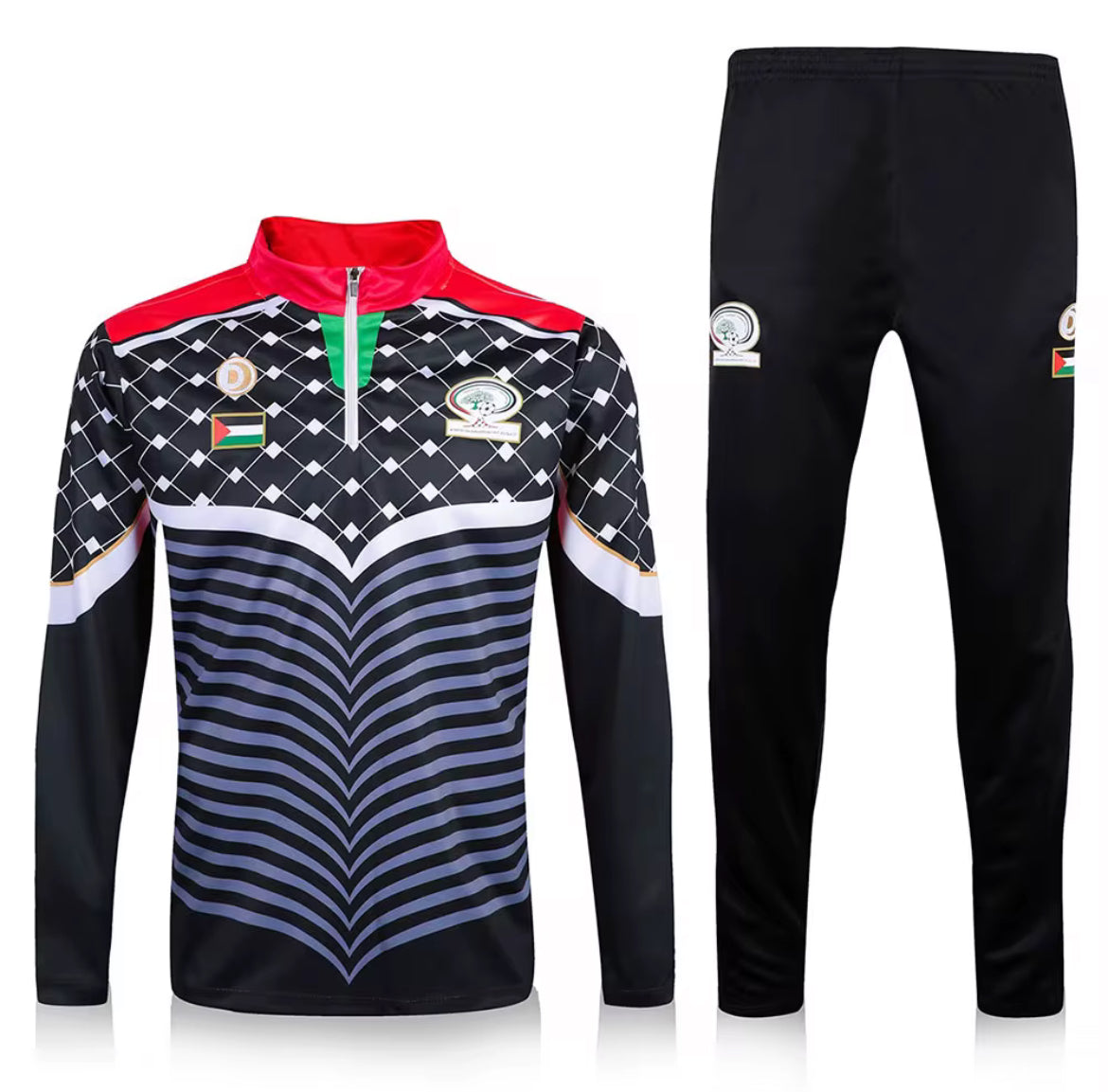 Palestine PFA Training Suit Black