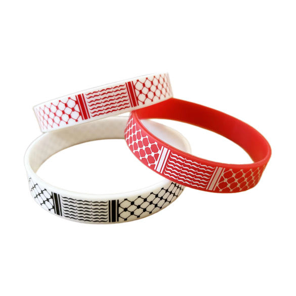 Silicone Kufiya Armband