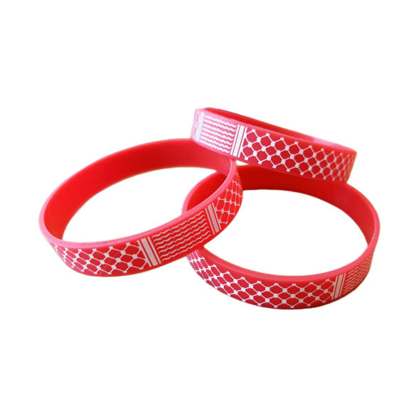 Silicone Kufiya Armband