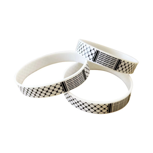 Silicone Kufiya Armband