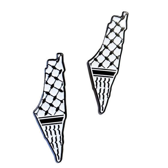 Kufiya-Anstecker/Abzeichen