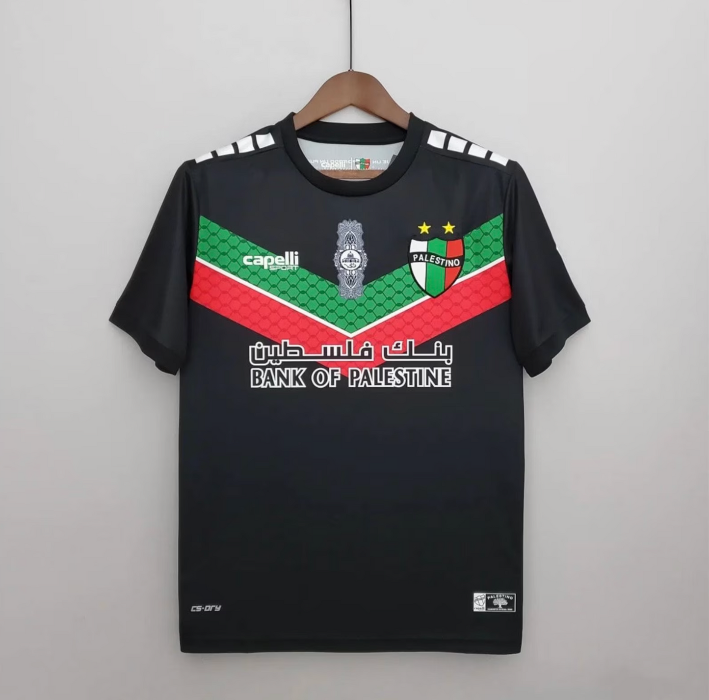 Palestino 2022-2023 Away Kit Black