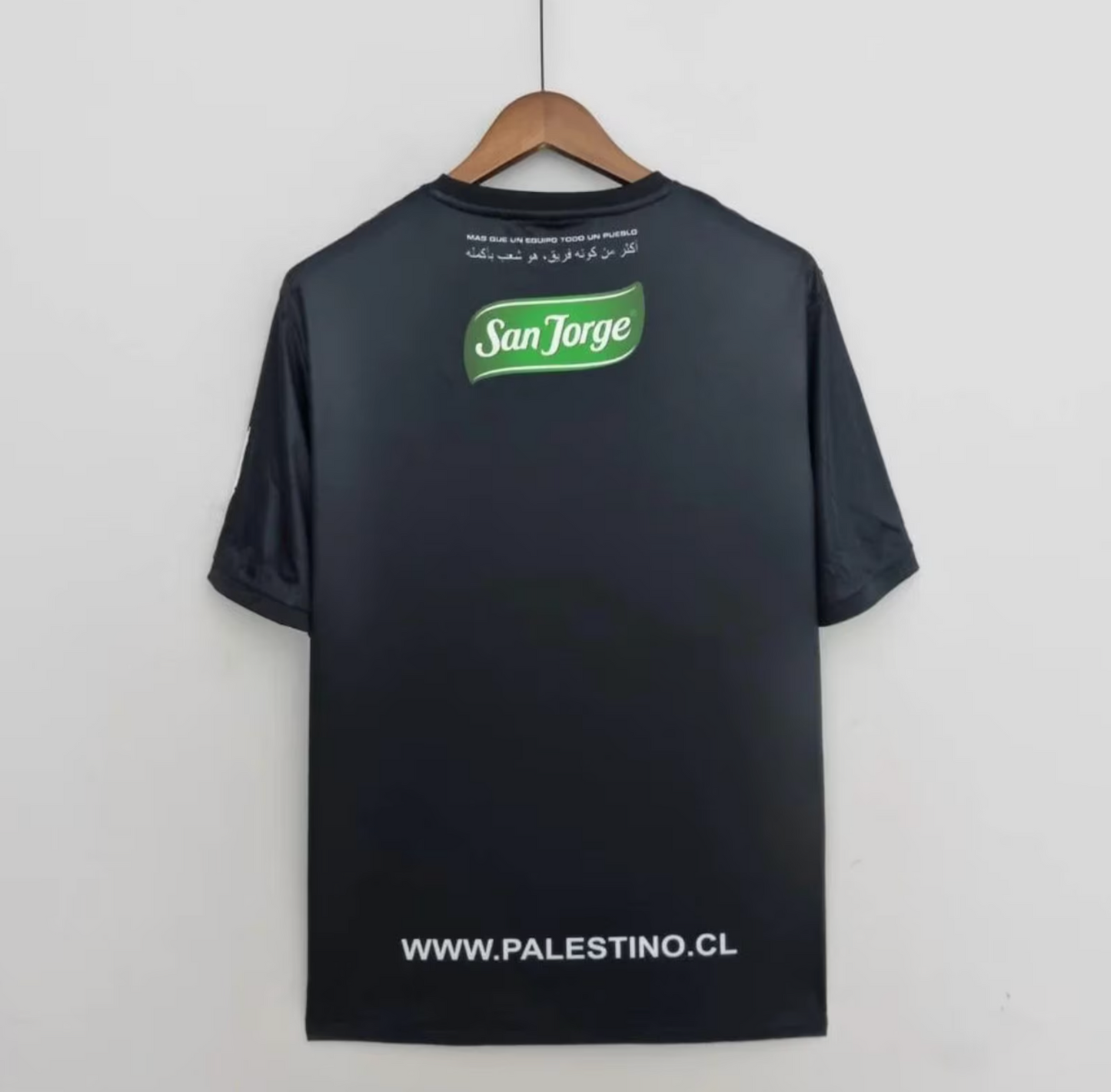 Palestino 2022-2023 Away Kit Black