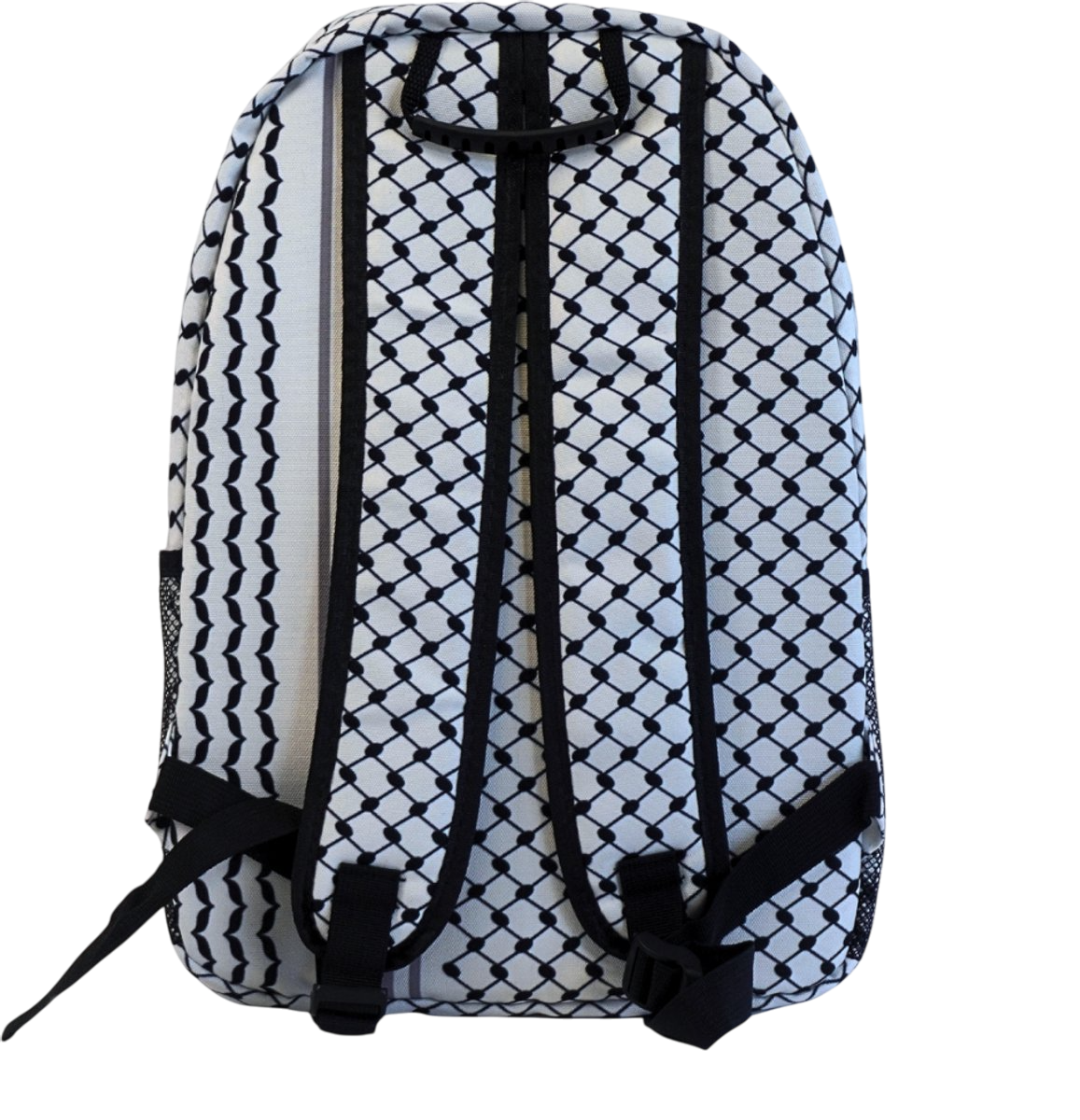 Mochila Keffiyeh - Clássico Preto & Branco
