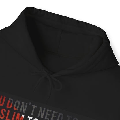 Hoodie met Quote