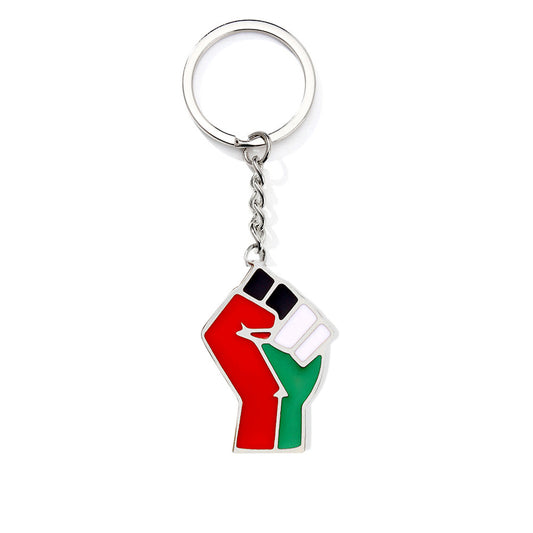 Keychain With Palestinian Flag