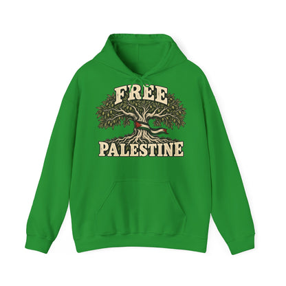 Free Palestine Olive Tree Hoodie