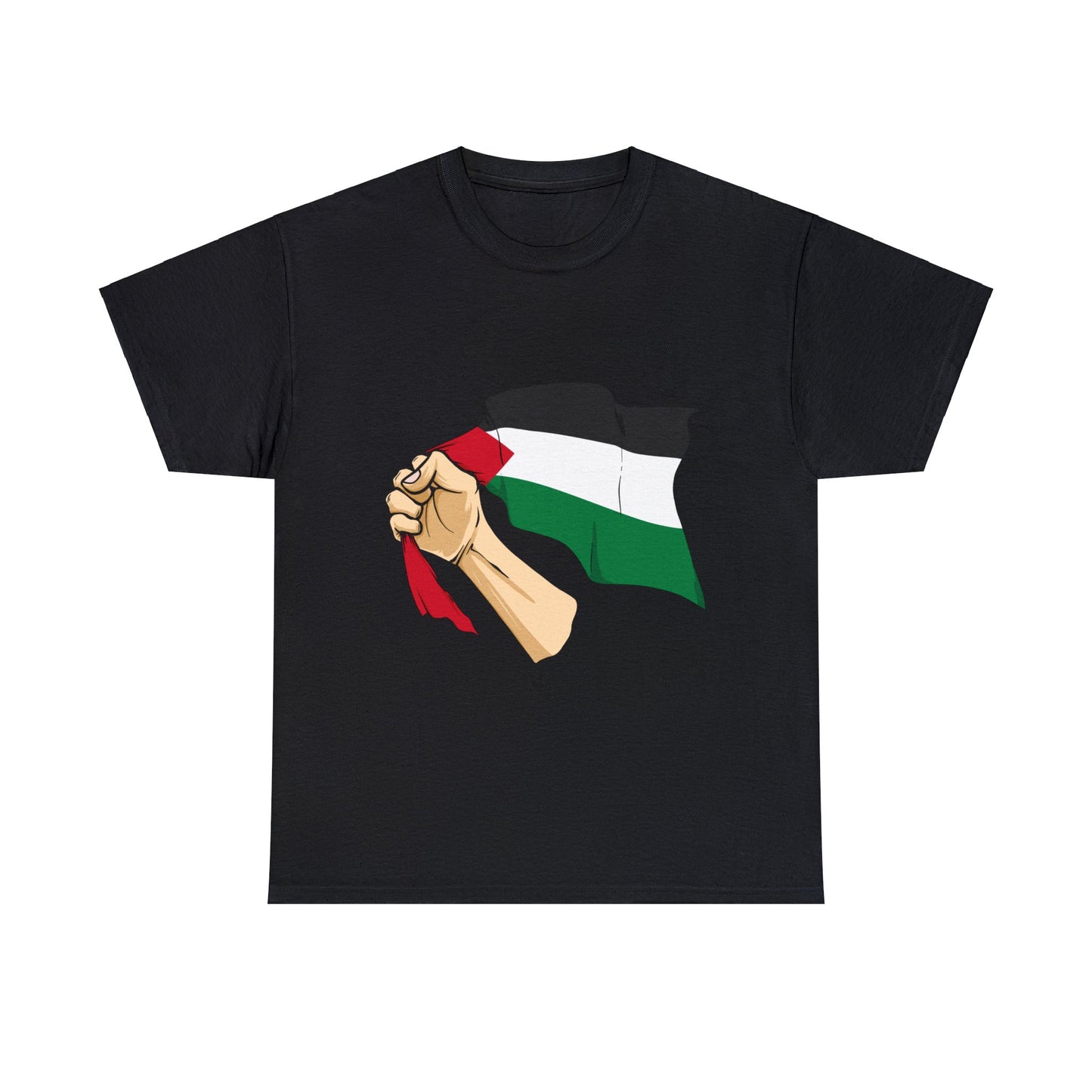 #FreePalestine Camiseta de Algodão Pesada