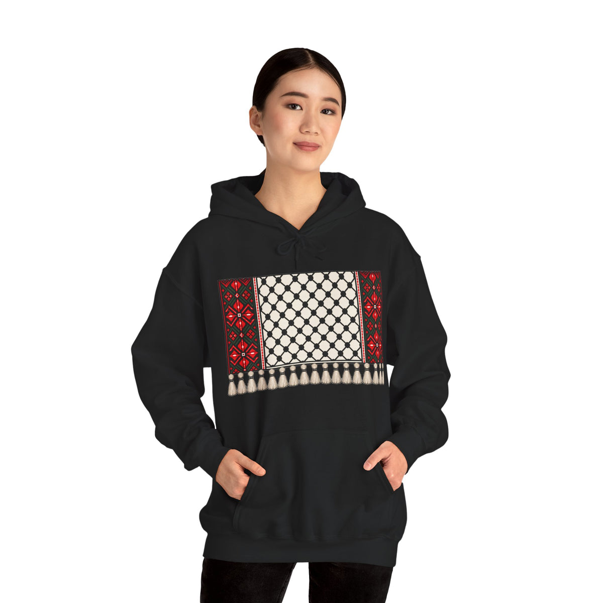 Keffiyeh Tatreez Hoodie