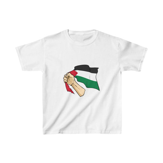 Kids #FreePalestine Heavy Cotton T-Shirt