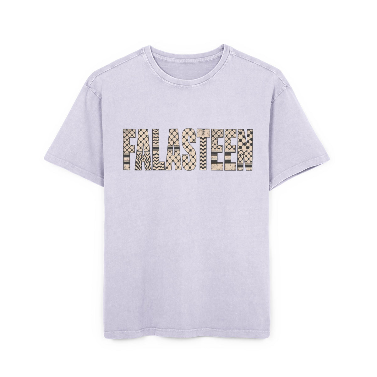 Falasteen Keffiyeh Washed Oversized Tee