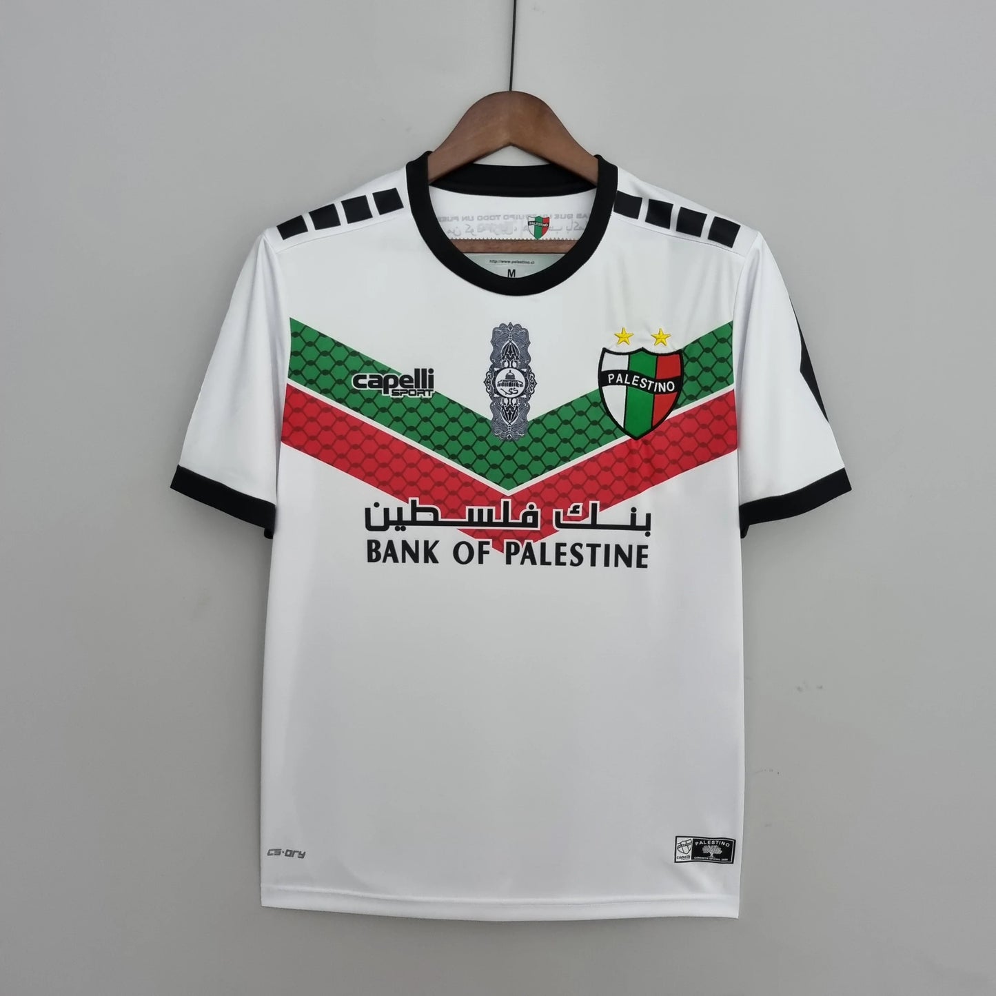 Palestino 2022-2023 Auswärtstrikot Schwarz 