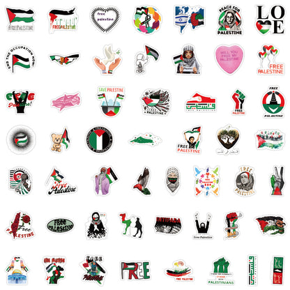 Random Free Palestine Sticker 10/20/40x