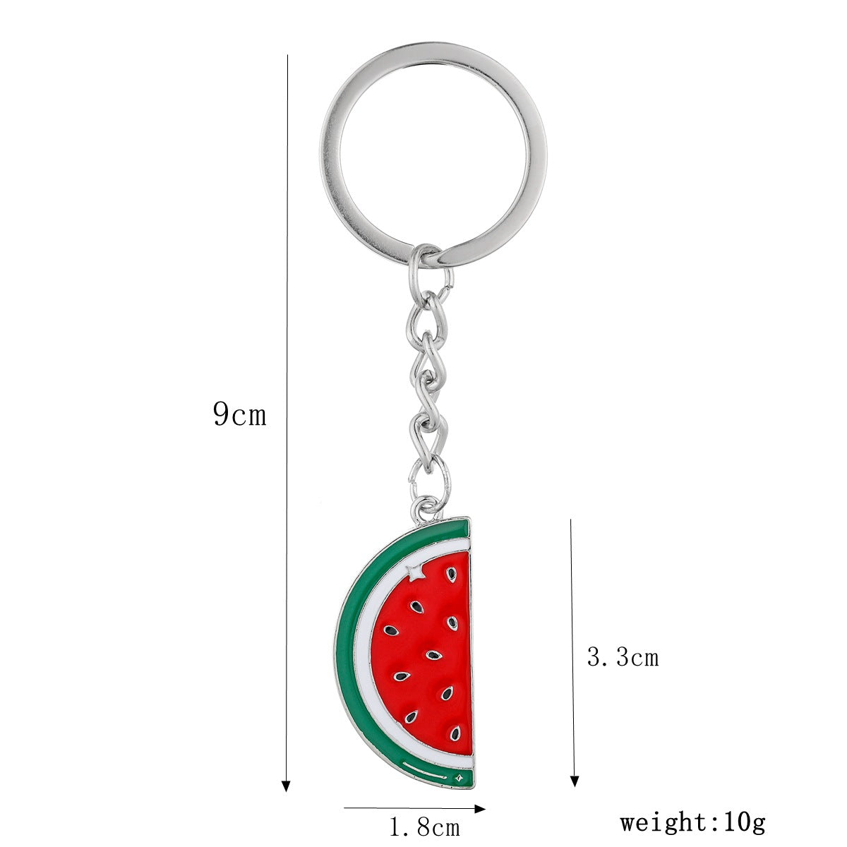 Palestine Watermelon Keychain