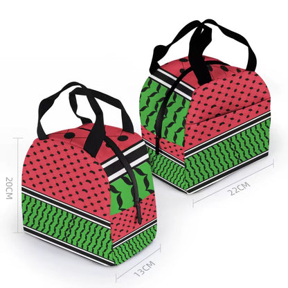 Borsa per il pranzo Watermelon Keffiyeh