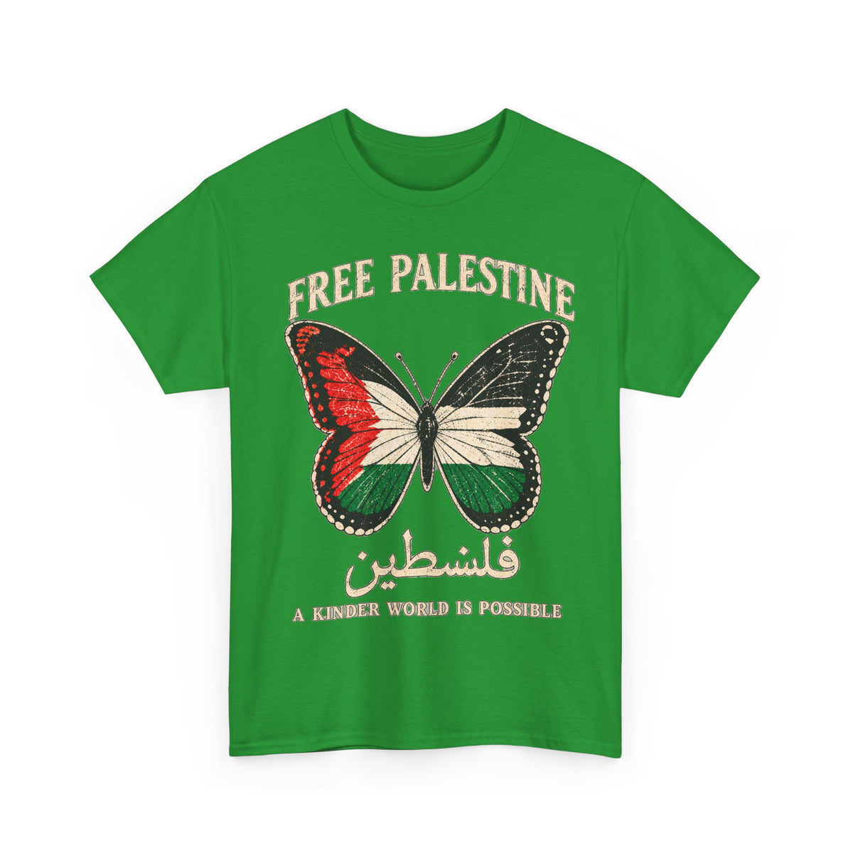Free Palestine Butterfly Tee