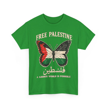 Free Palestine Butterfly Tee