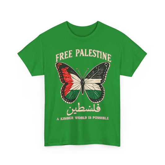 Free Palestine Butterfly Tee