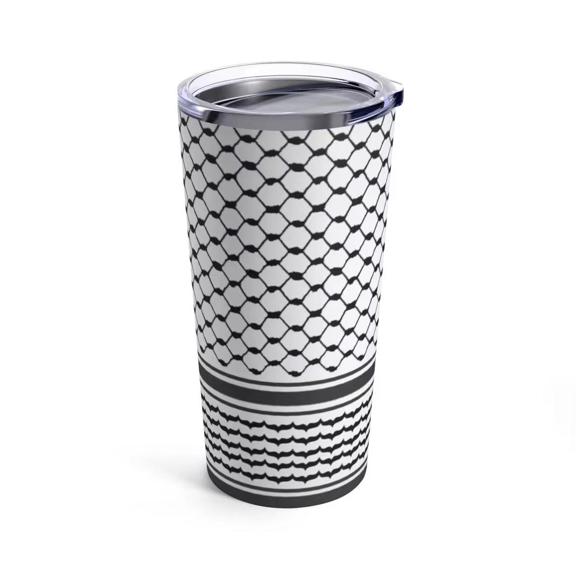 Palestina Keffiyeh RVS Thermobeker