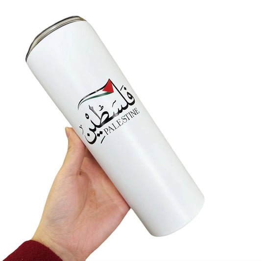 Thermos mug with Palestine print