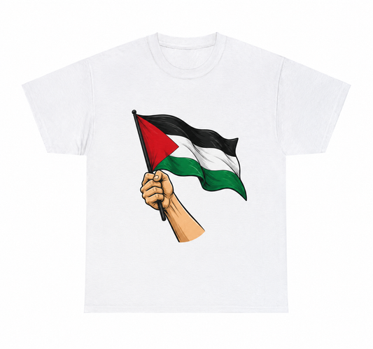 #FreePalestine T-Shirt aus schwerer Baumwolle