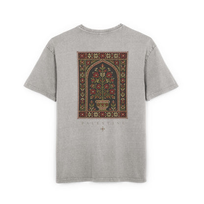 Falasteen Tatreez Bloom Oversized Tee