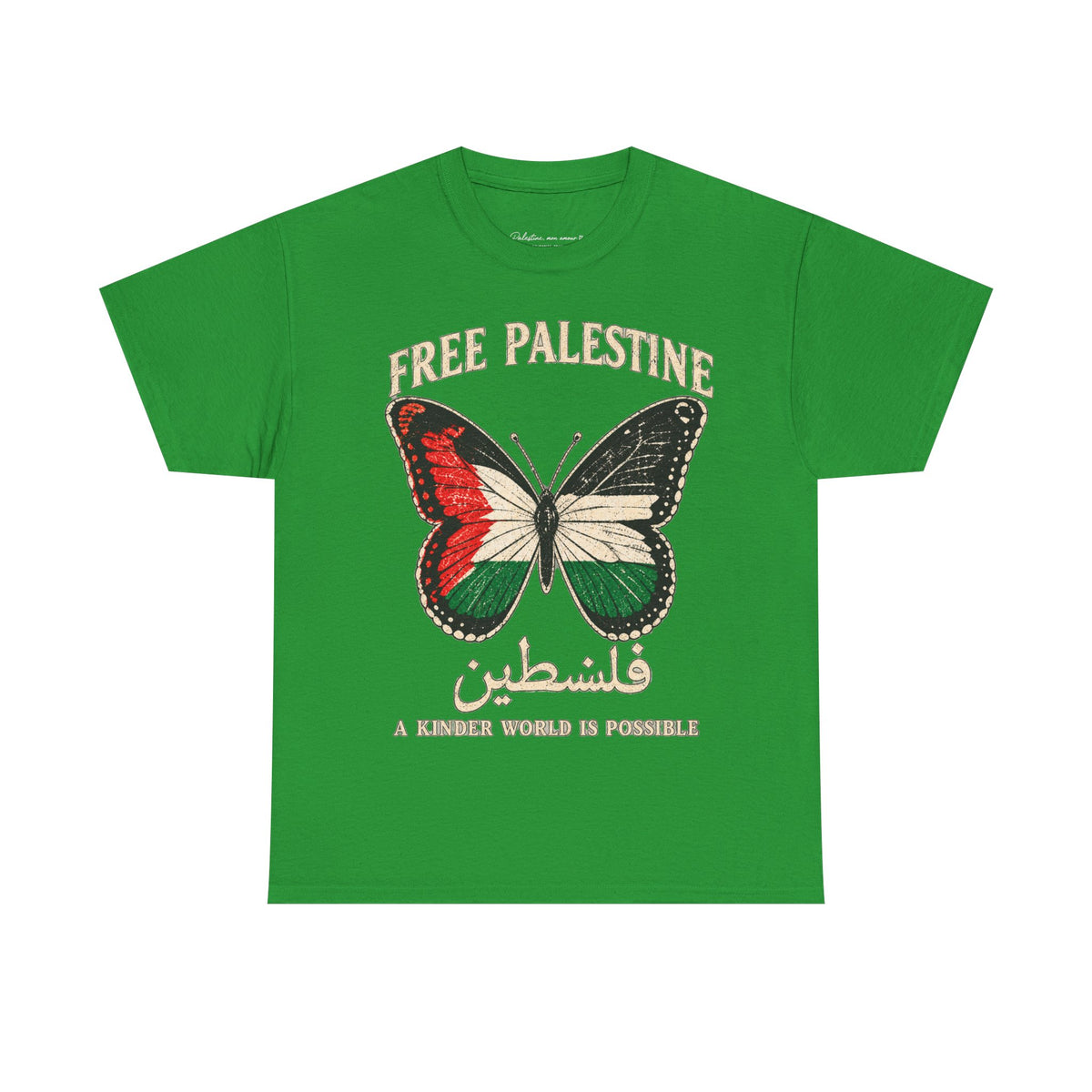 Free Palestine Butterfly Tee