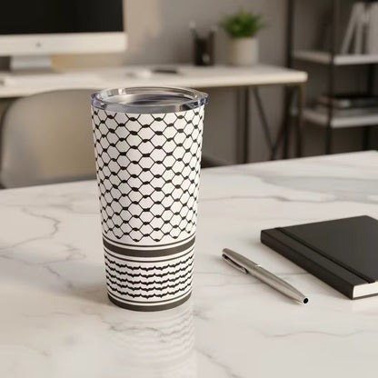 Palestina Keffiyeh RVS Thermobeker
