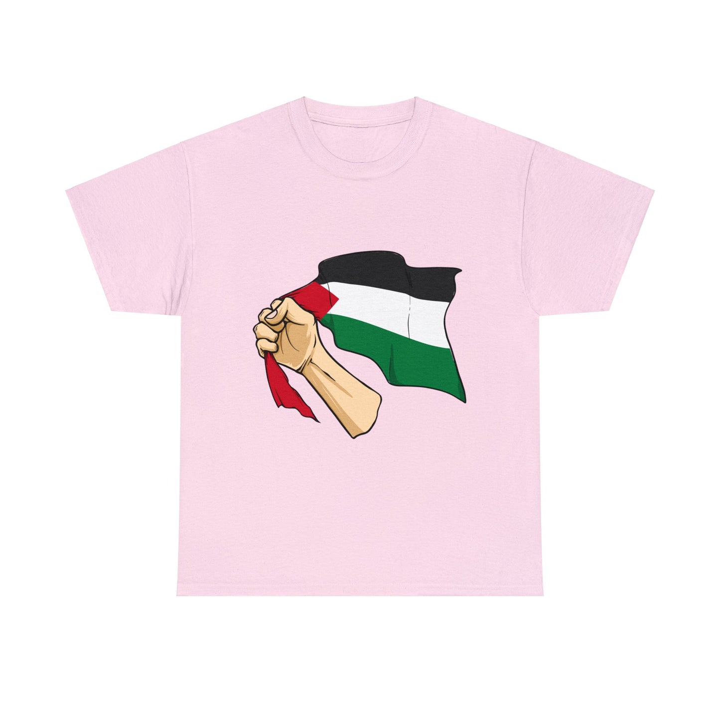 #FreePalestine Camiseta de Algodão Pesada