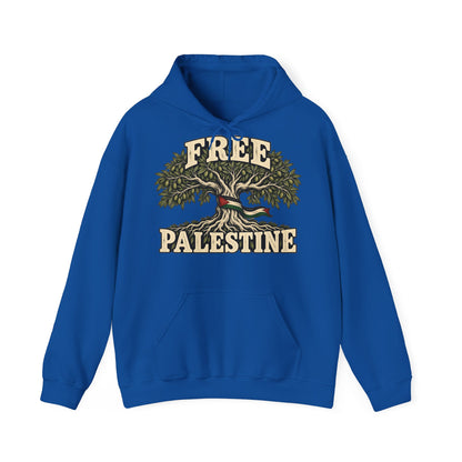 Free Palestine Olive Tree Hoodie