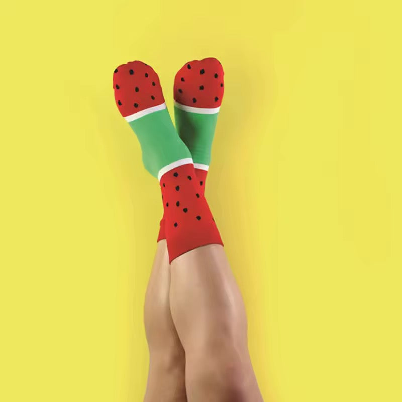 Palestine Watermelon Socks Red/Green