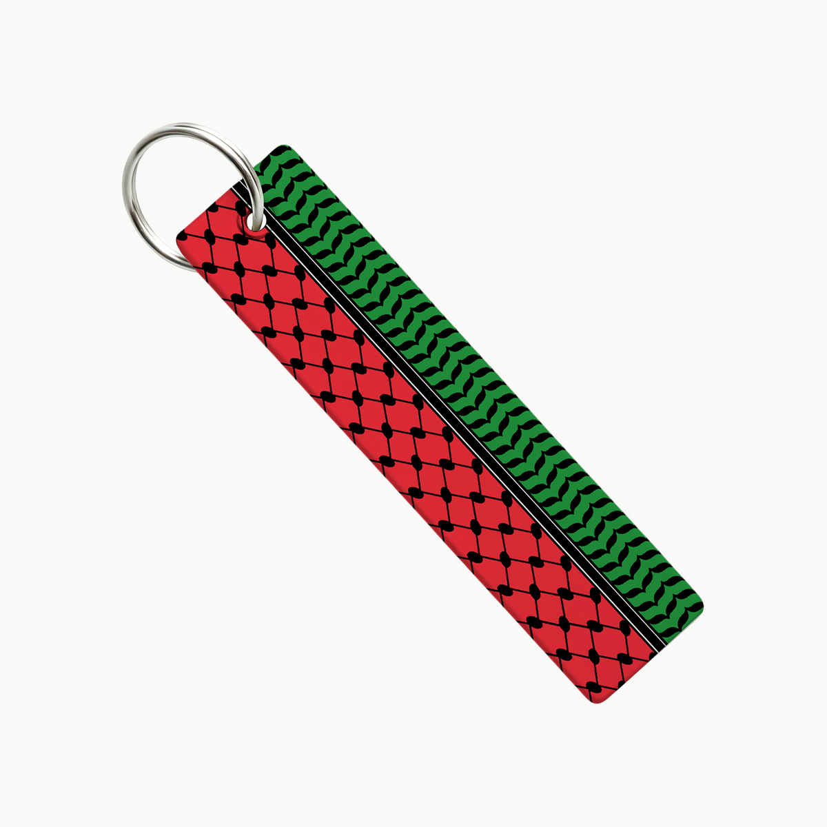 Geweven Watermeloen Sleutelhanger/Hangtag