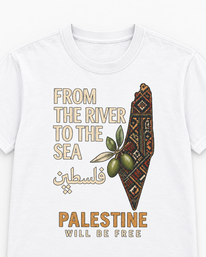 T-shirt Palestina sarà libera