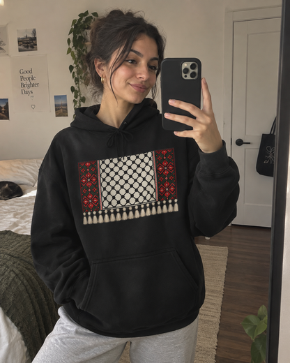 Keffiyeh-Tatreez-Hoodie