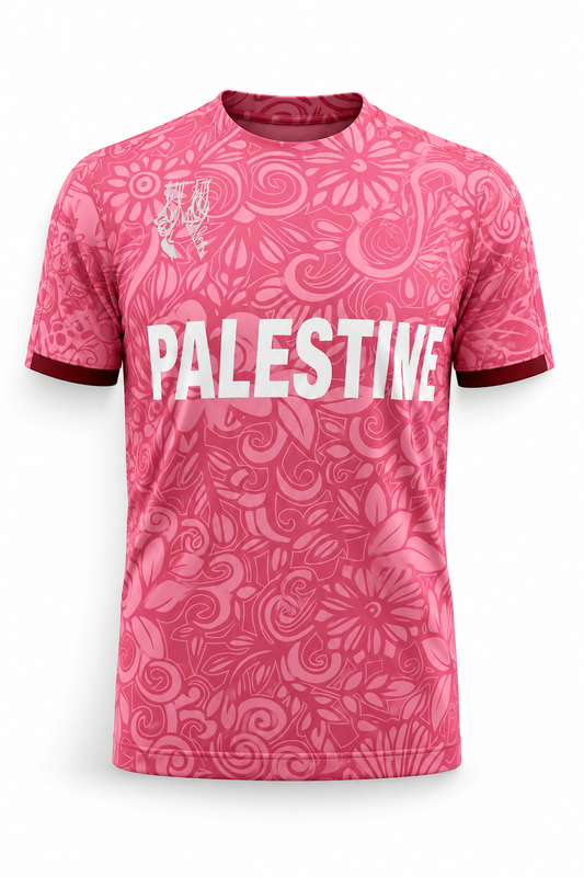 T-shirt Palestine rose