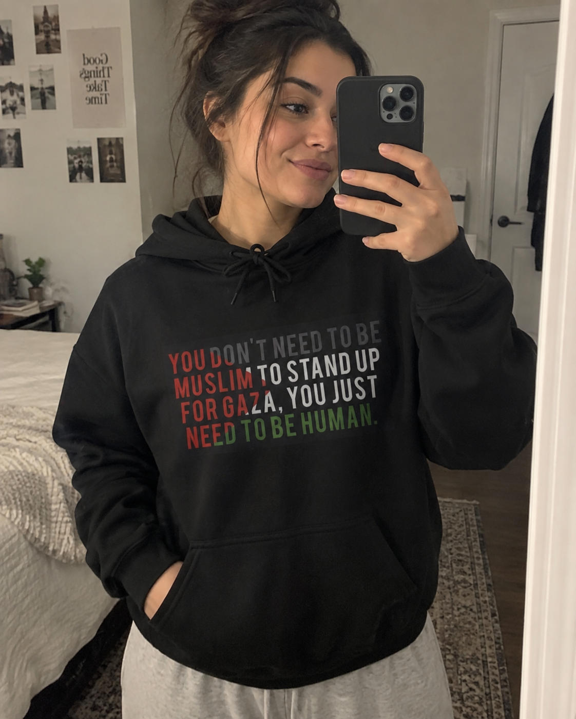 Hoodie com Citação