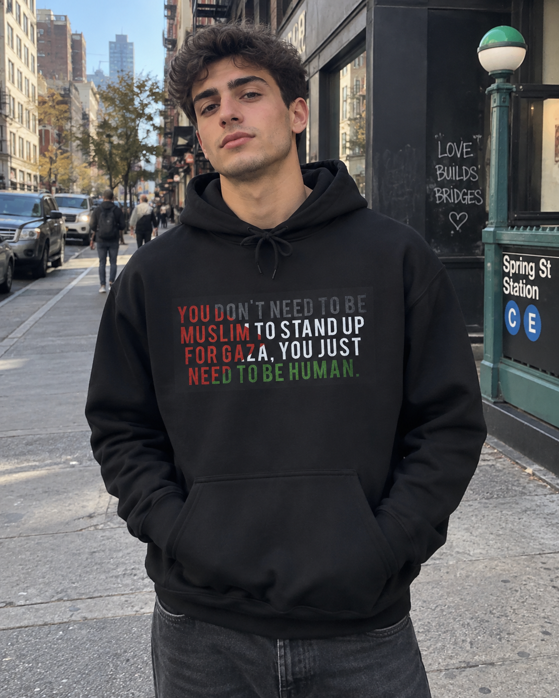 Hoodie com Citação