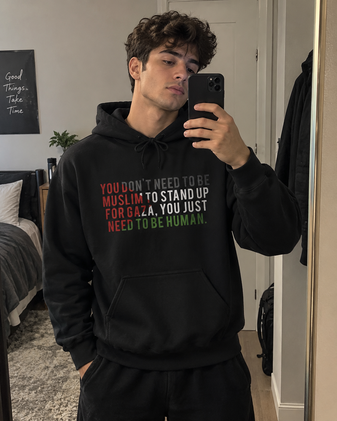 Hoodie com Citação